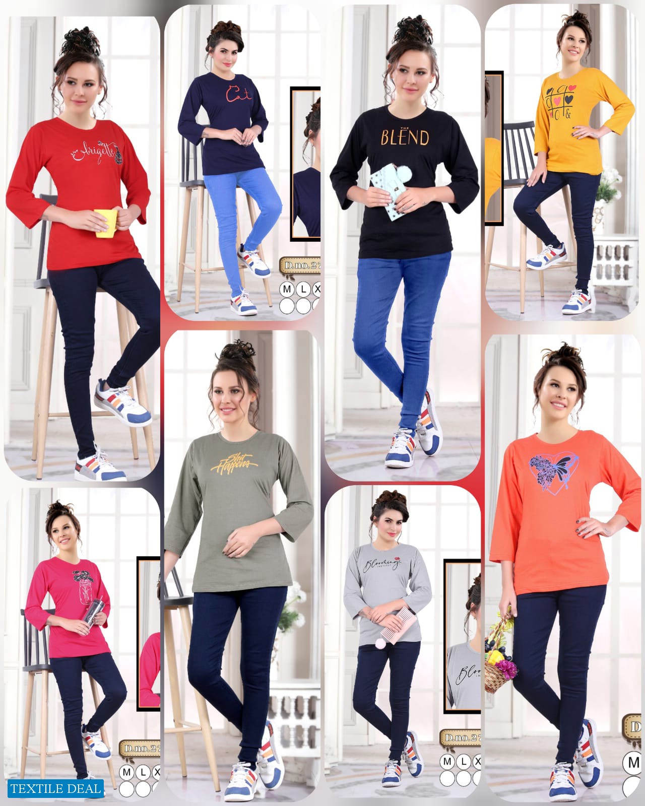 Kavyansika Full Slevee T-Shirt Nx Wholesale Night T-shirts