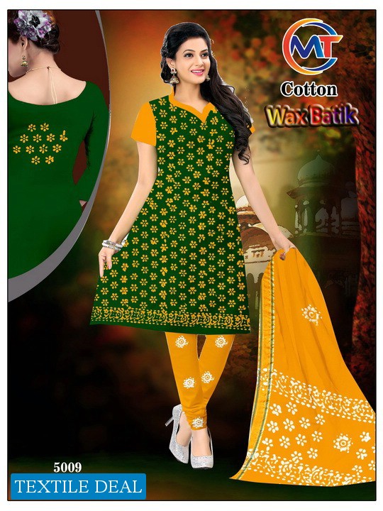 MT Wax Batik Wholesale Cotton Printed Dress Material