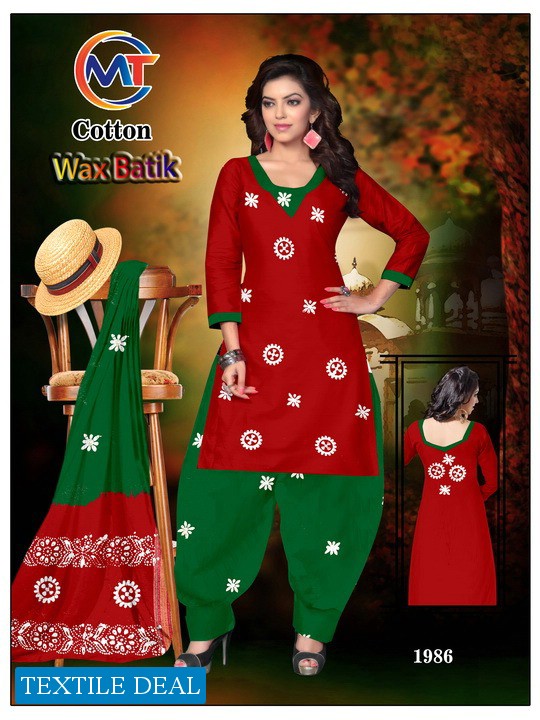 MT Wax Batik Wholesale Cotton Printed Dress Material