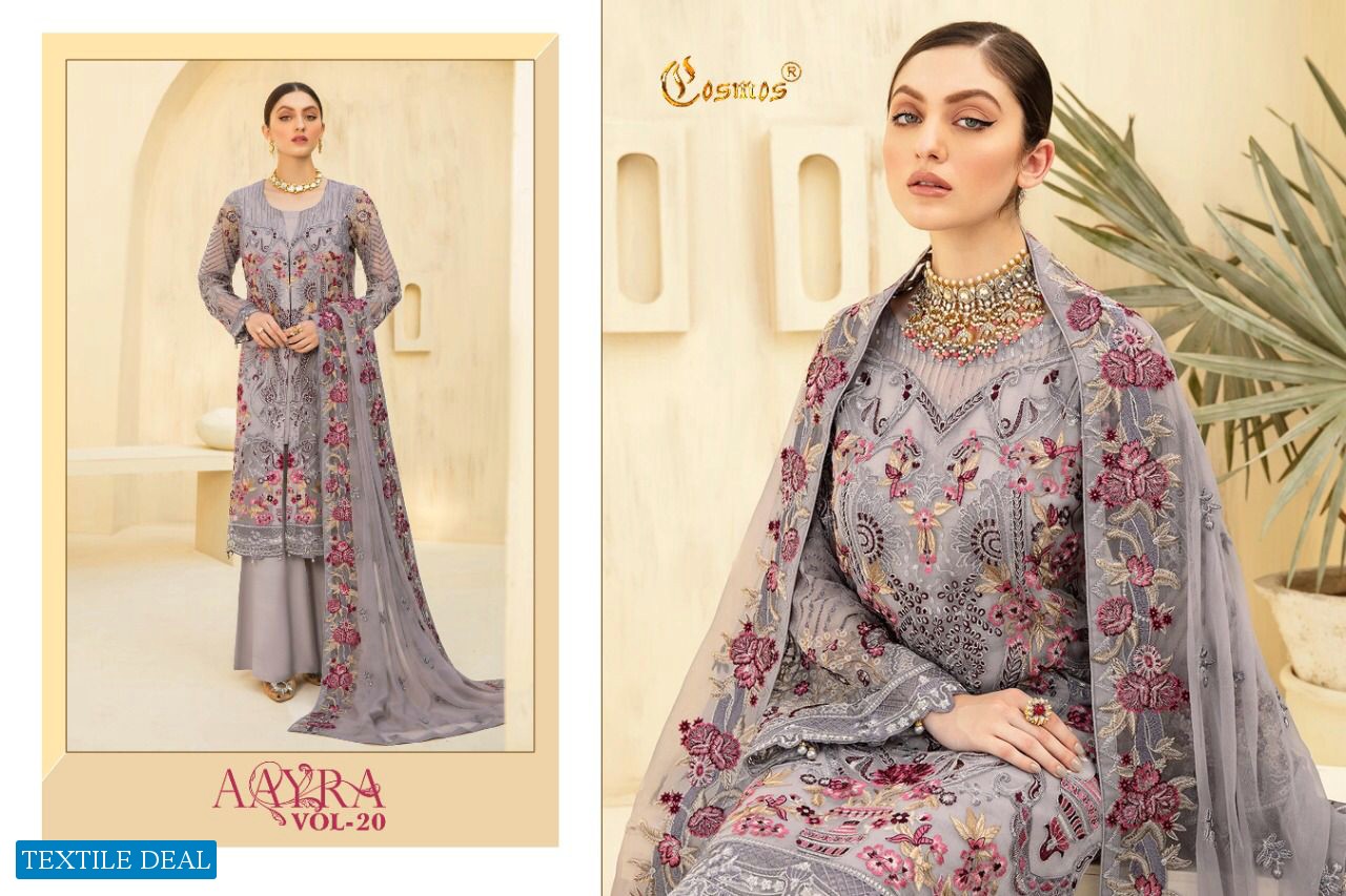 Cosmos Aayra Vol-20 Wholesale Pakistani Concept Dress