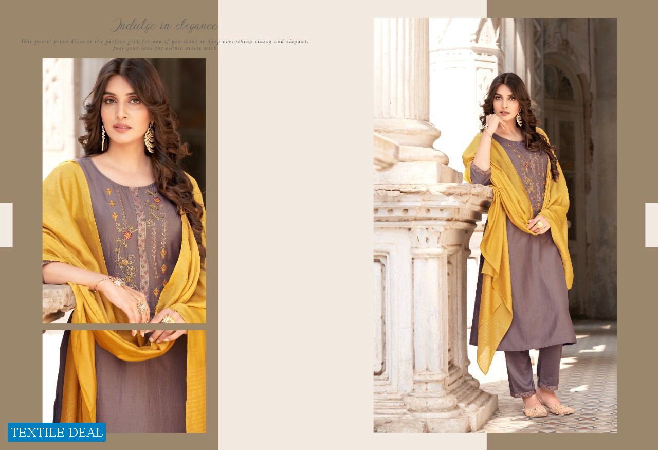 Sweety Rome Wholesale Fancy Silk Kurti With Dupatta And Pants Catalogs