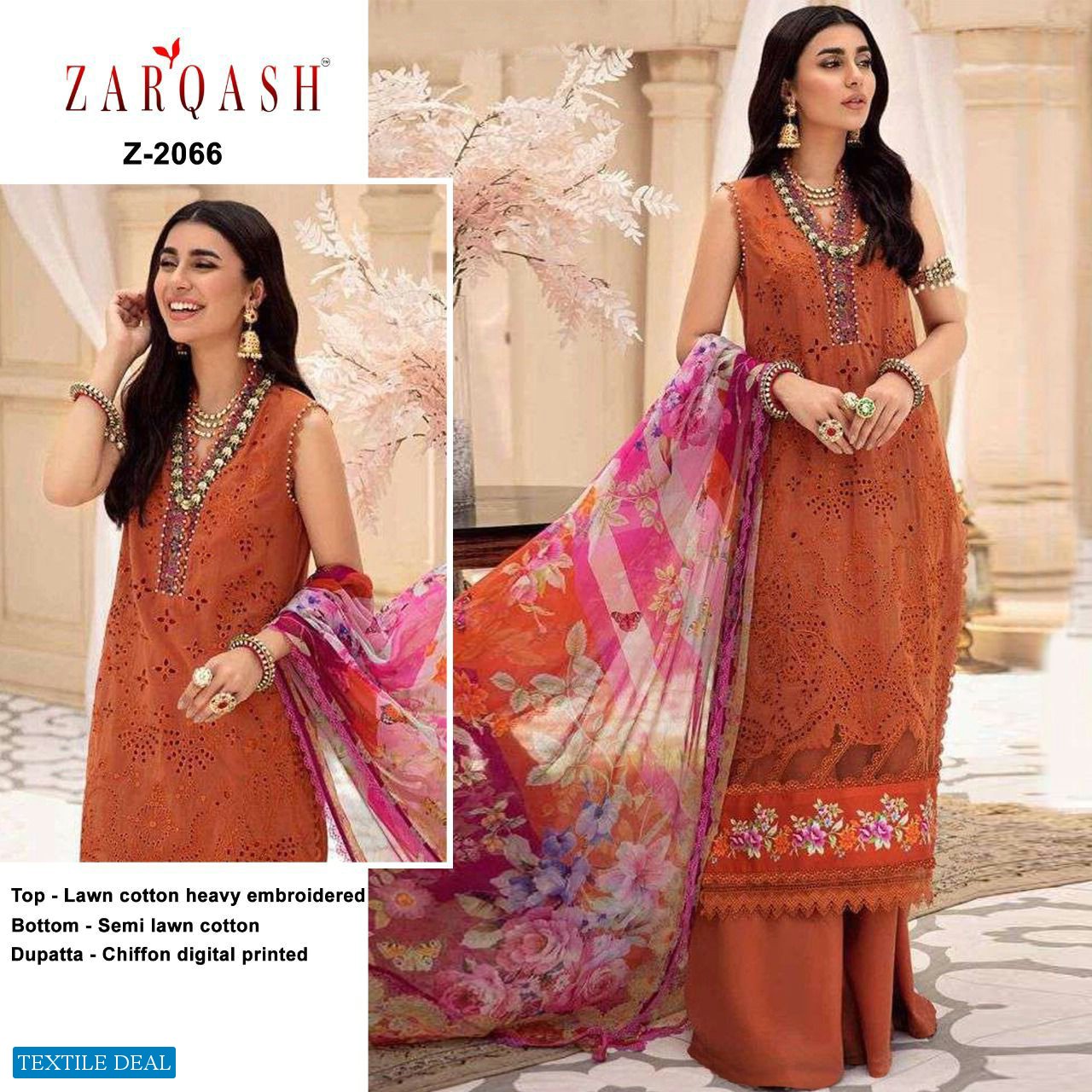 Zarqash Mah E Noor Wholesale Pakistani Concept Dress