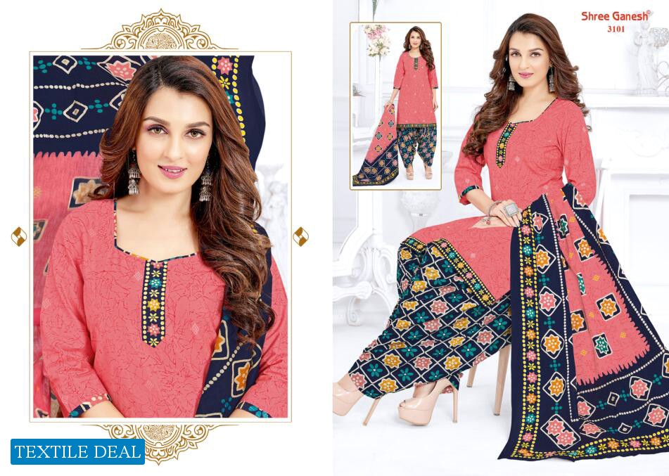 Shree Ganesh Hansika Vol-11 Wholesale Cotton Fabrics Readymade Dress