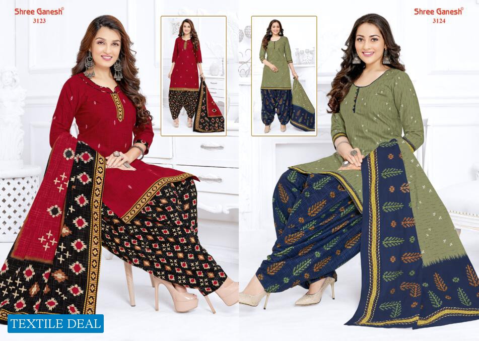 Shree Ganesh Hansika Vol-11 Wholesale Cotton Fabrics Readymade Dress