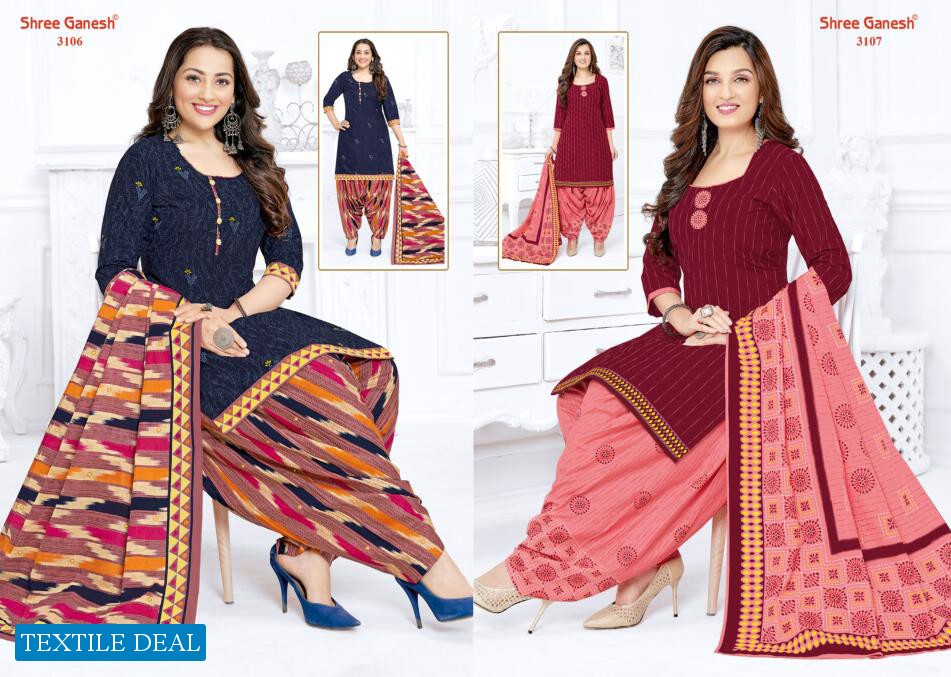 Shree Ganesh Hansika Vol-11 Wholesale Cotton Fabrics Readymade Dress