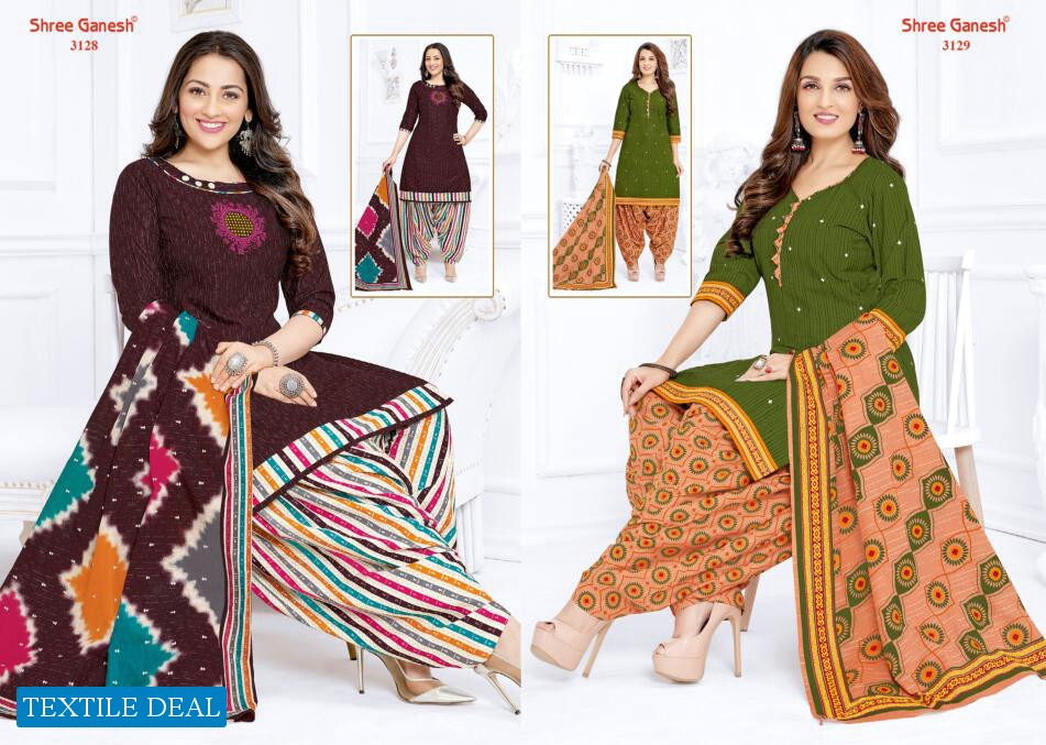 Shree Ganesh Hansika Vol-11 Wholesale Cotton Fabrics Readymade Dress