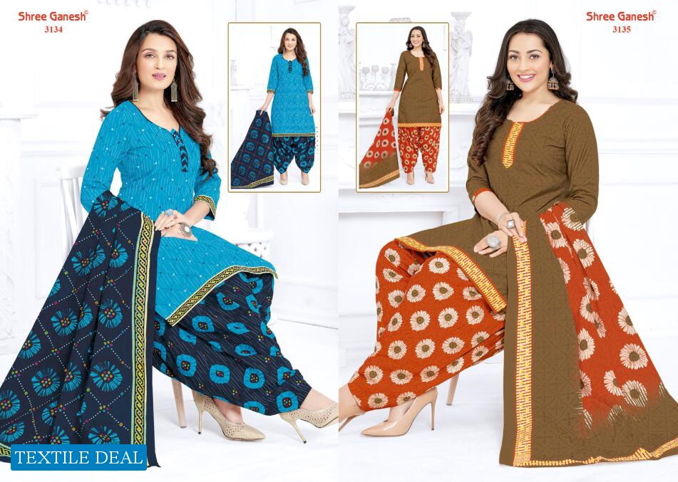 Shree Ganesh Hansika Vol-11 Wholesale Cotton Fabrics Readymade Dress