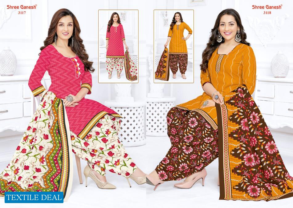 Shree Ganesh Hansika Vol-11 Wholesale Cotton Fabrics Dress Material