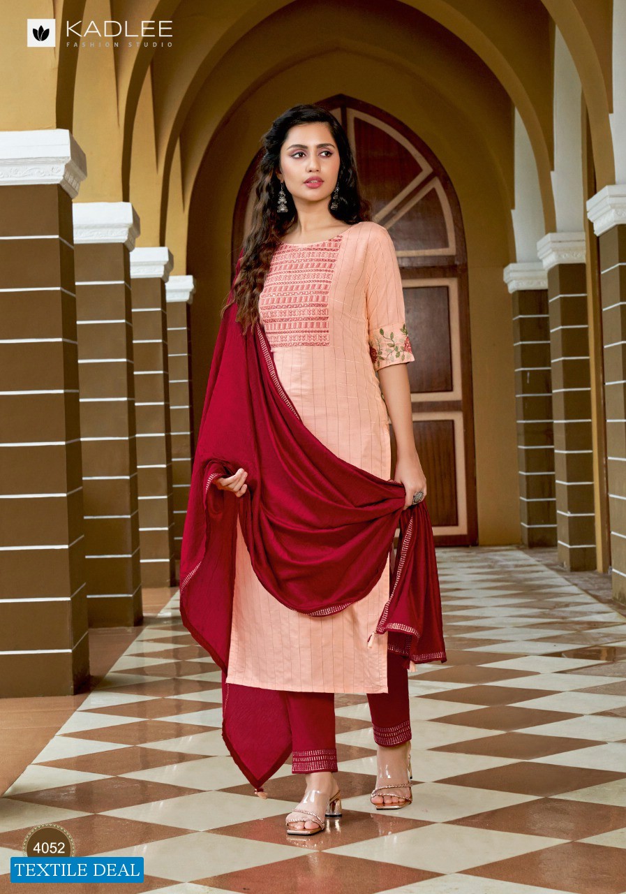 Kadlee Parampara Wholesale Readymade Three Piece Collection