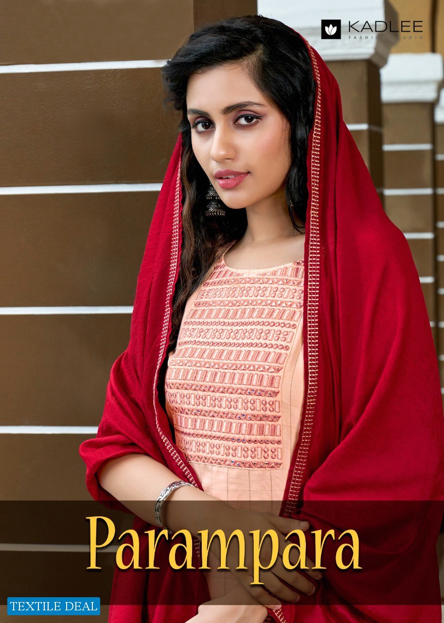 Kadlee Parampara Wholesale Readymade Three Piece Collection