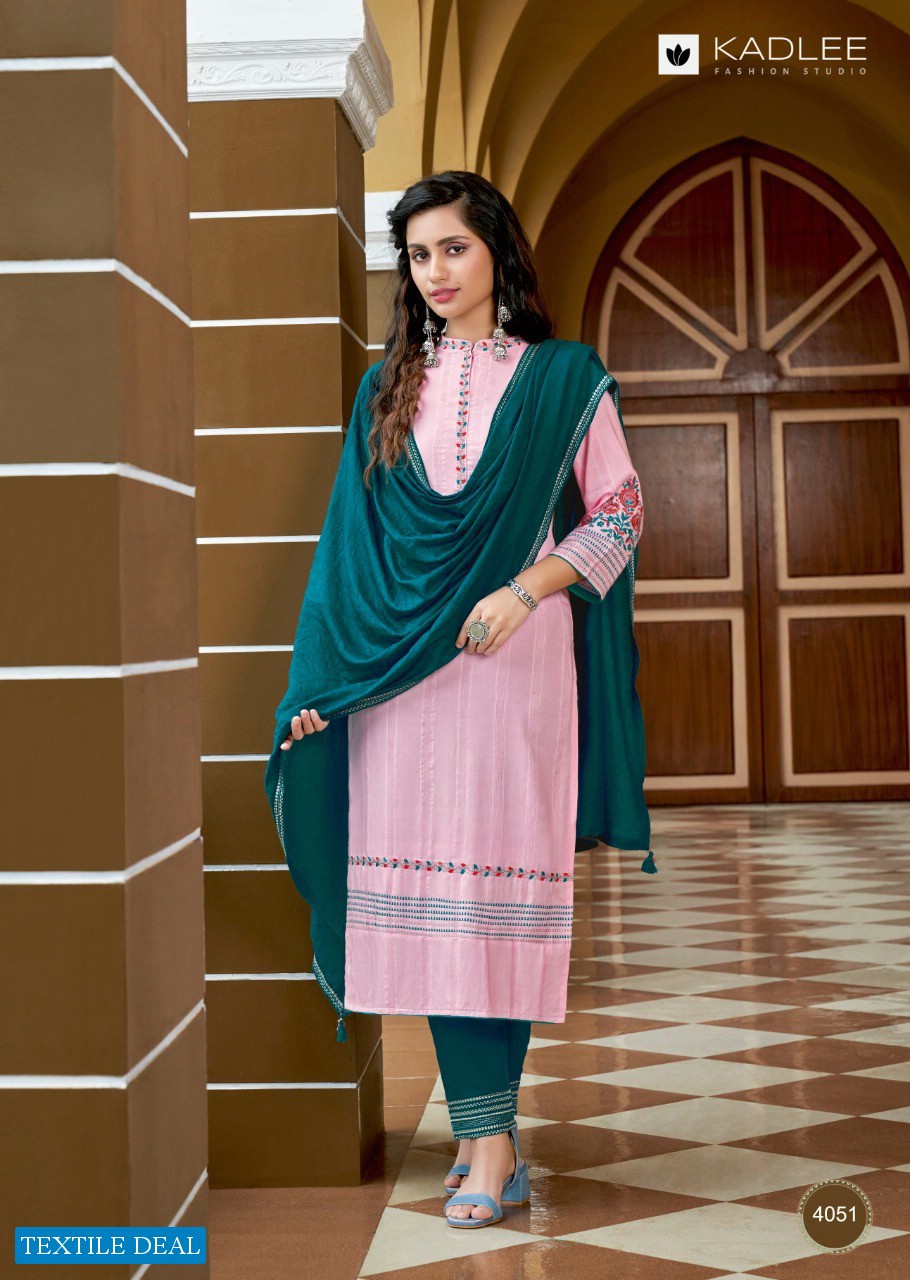 Kadlee Parampara Wholesale Readymade Three Piece Collection