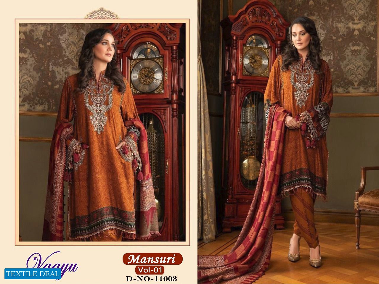 Vaayu Mansuri Vol-1 Wholesale Pakistani Concept Dress
