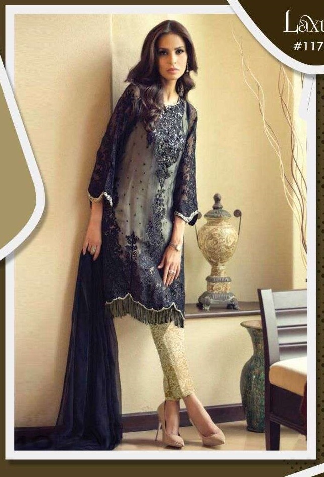 LAXURIA 1170 GEORGETTE WORK EXCLUSIVE FULL STITCH PAKISTANI DRESSES