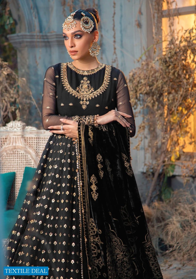 Anaya By Kiran Chaudhry Velour De Fete 21 Unstiched Velvet Luxury Collection 2021