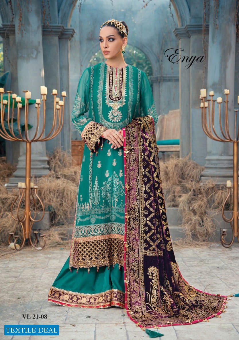 Anaya By Kiran Chaudhry Velour De Fete 21 Unstiched Velvet Luxury Collection 2021