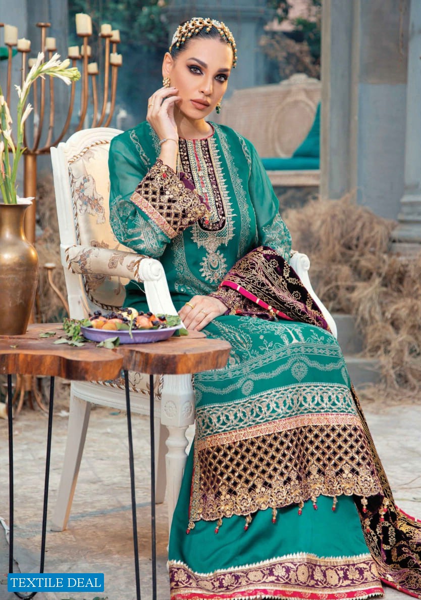 Anaya By Kiran Chaudhry Velour De Fete 21 Unstiched Velvet Luxury Collection 2021