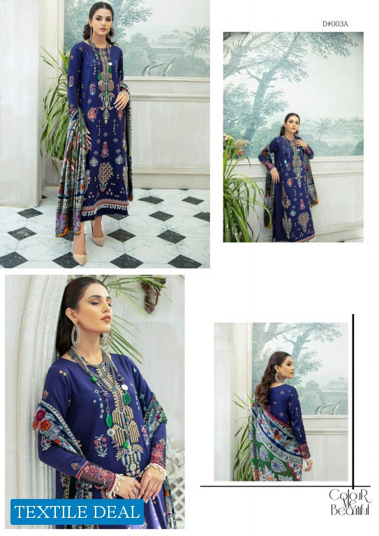 Binilyas Esha Eshaal Winter Vol-2 Wholesale Original Pakistani Dress