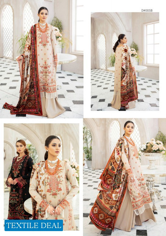 Binilyas Esha Eshaal Winter Vol-2 Wholesale Original Pakistani Dress