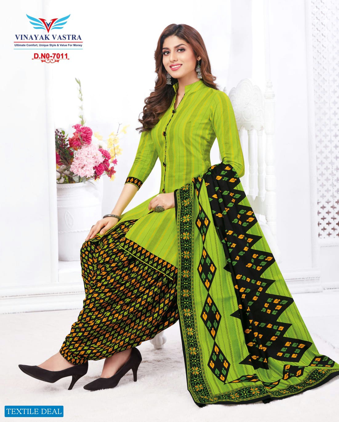 Vinayak Vastra Raaj Nandini Cotto Suit Vol-1 Wholesale Pure Cotton Dress Material