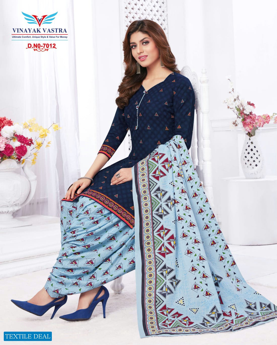 Vinayak Vastra Raaj Nandini Cotto Suit Vol-1 Wholesale Pure Cotton Dress Material