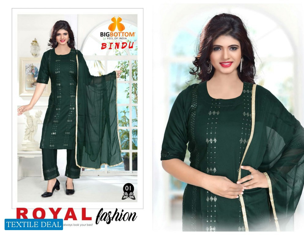 Bigbottom BIndu Wholesale Readymade Dress