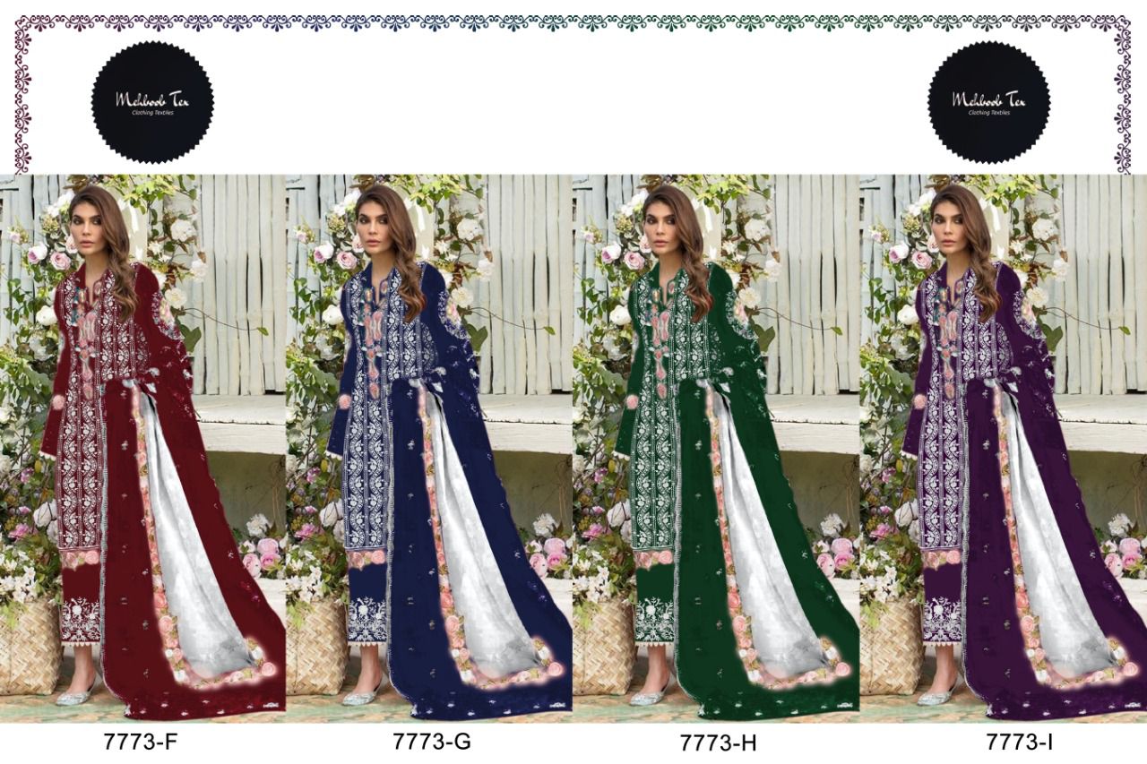 Mehboob Tex 7773 Colour Wholesale Pakistani Concept Dress