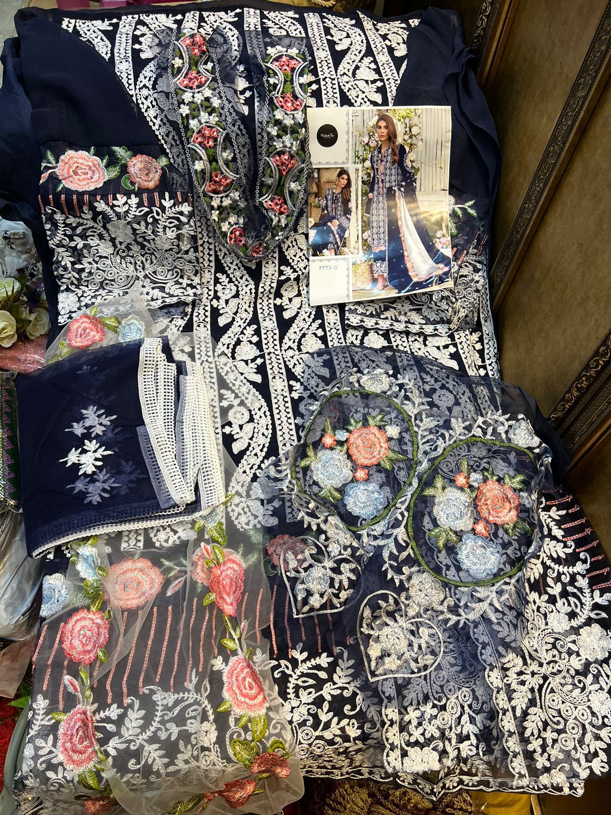 Mehboob Tex 7773 Colour Wholesale Pakistani Concept Dress