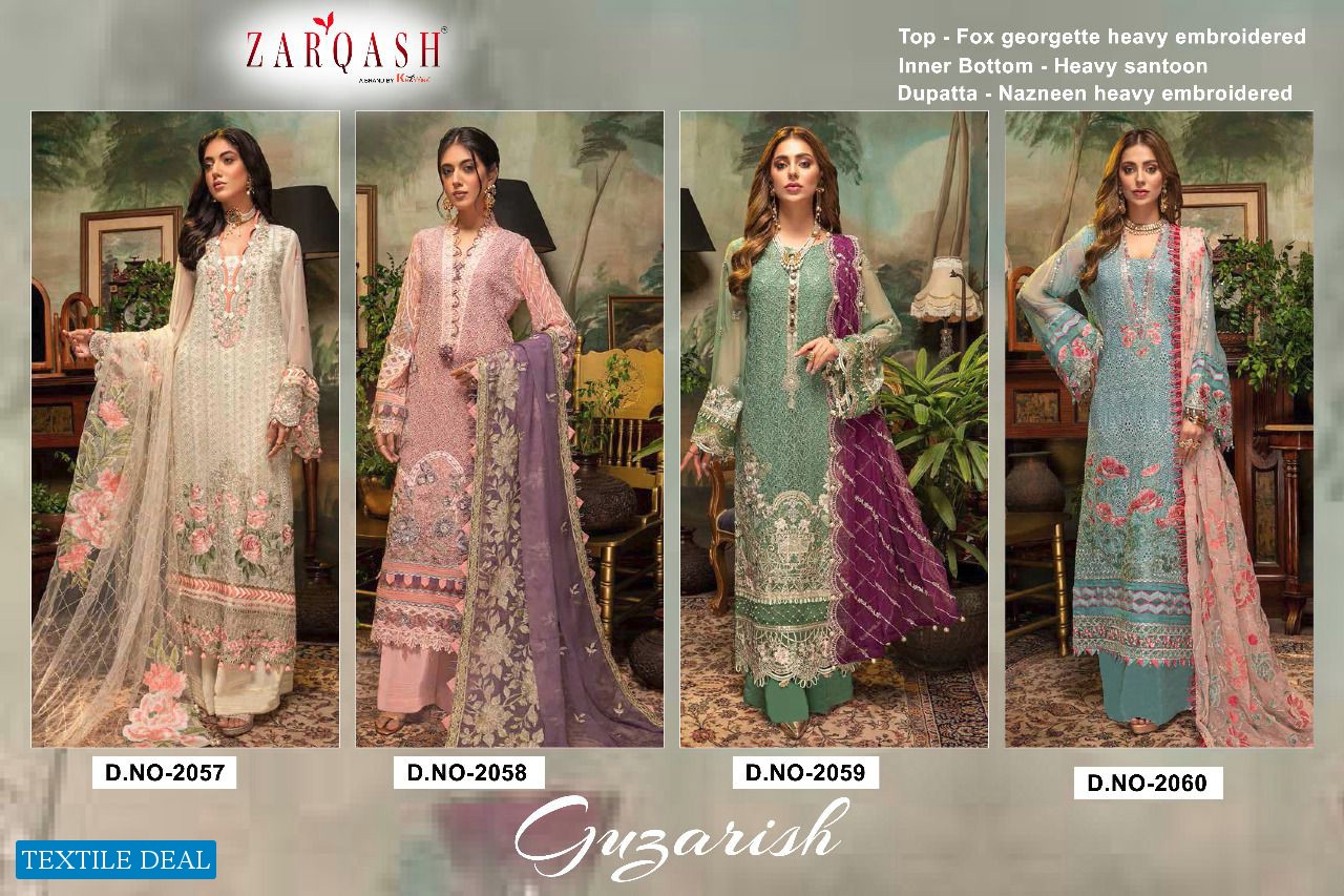 Zarqash Guzarish Wholesale Designer Pakistani Concept Dress