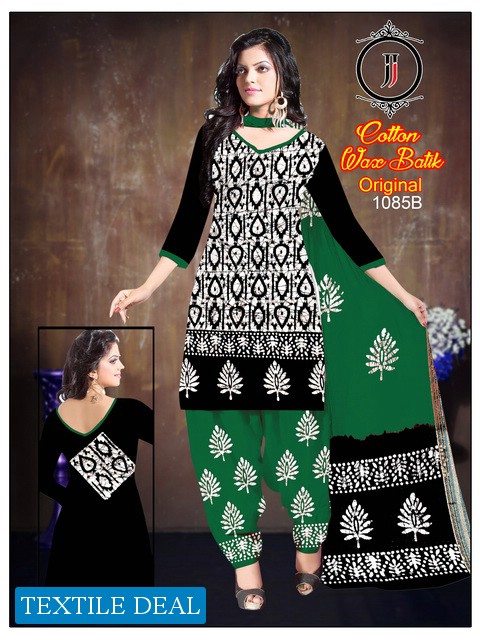 JJ Original Cotton Wax Battik Wholesale Dress Material