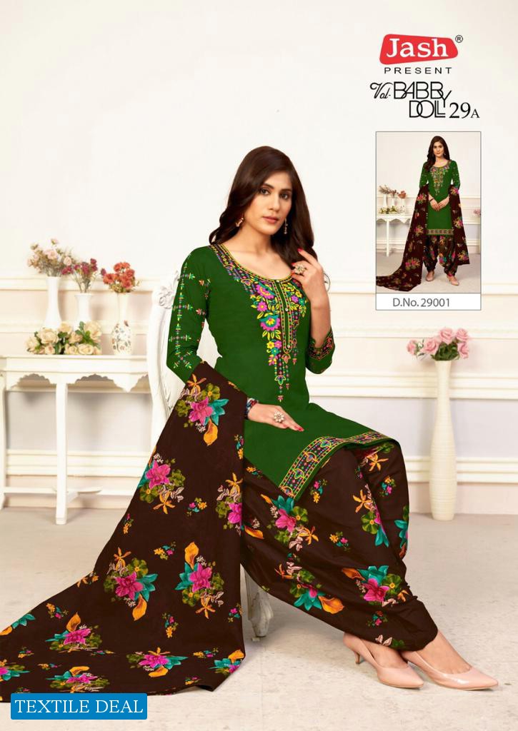 Jash Baby Doll Vol-29 Wholesale Pure Cotton Printed Dress Material