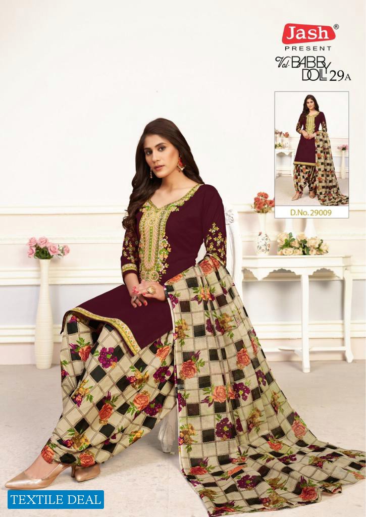 Jash Baby Doll Vol-29 Wholesale Pure Cotton Printed Dress Material