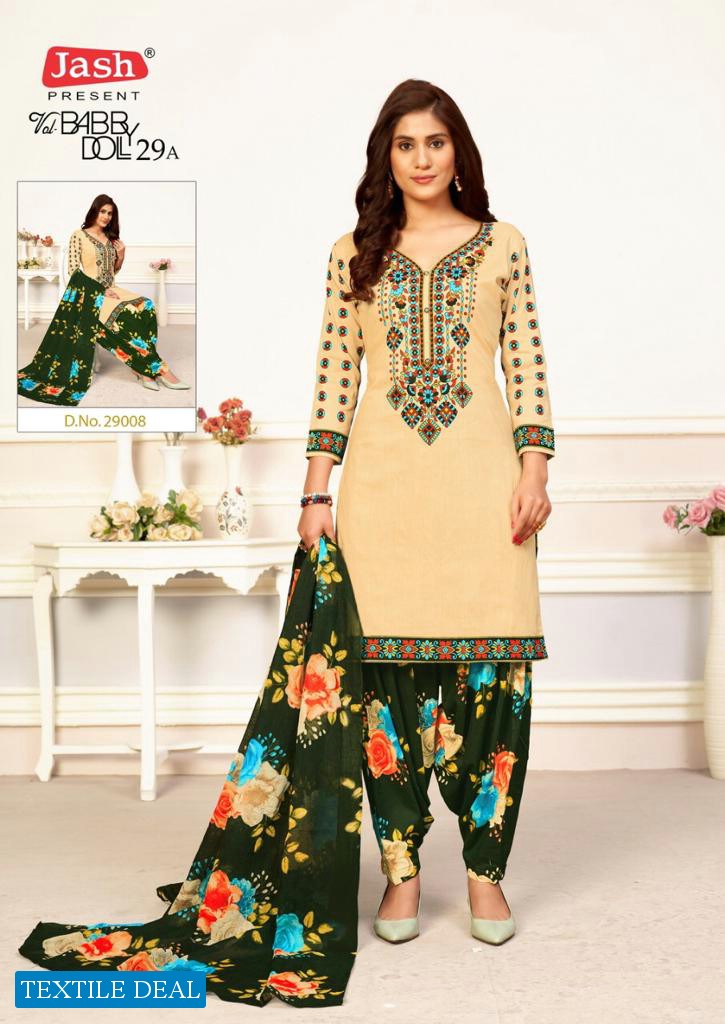 Jash Baby Doll Vol-29 Wholesale Pure Cotton Printed Dress Material