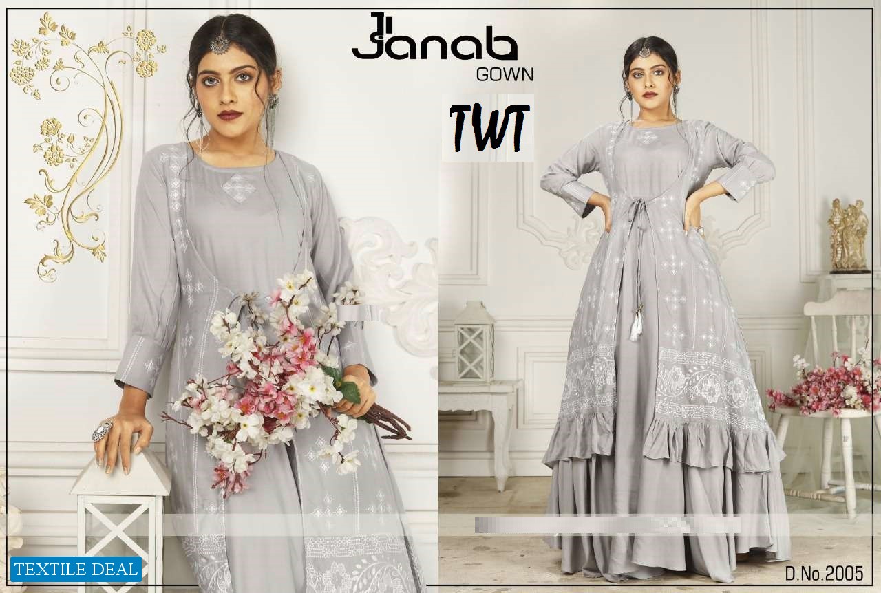 TWT Janab Gown Wholesale Designer Gowns