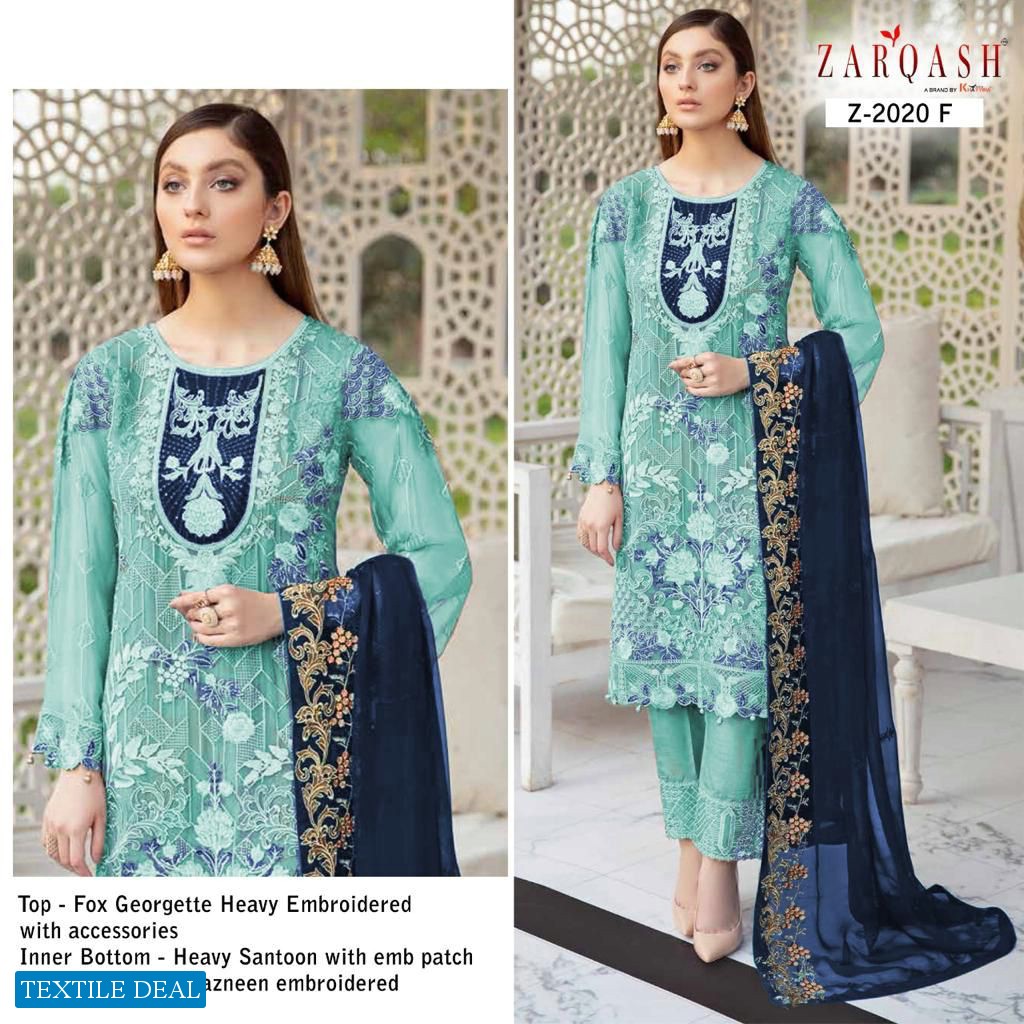 Zarqash Ramsha Colors Wholesale Pakistani Concept Dress