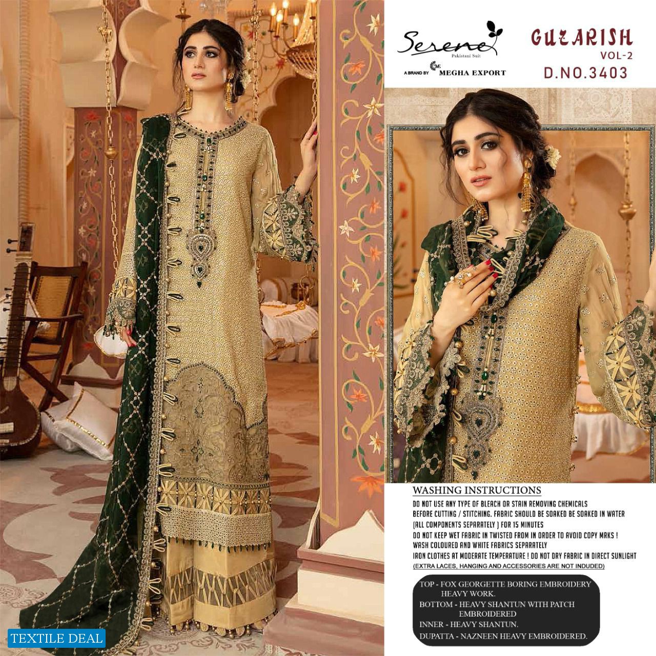 Serene Guzarish Wholesale Pakistani Concept Dress