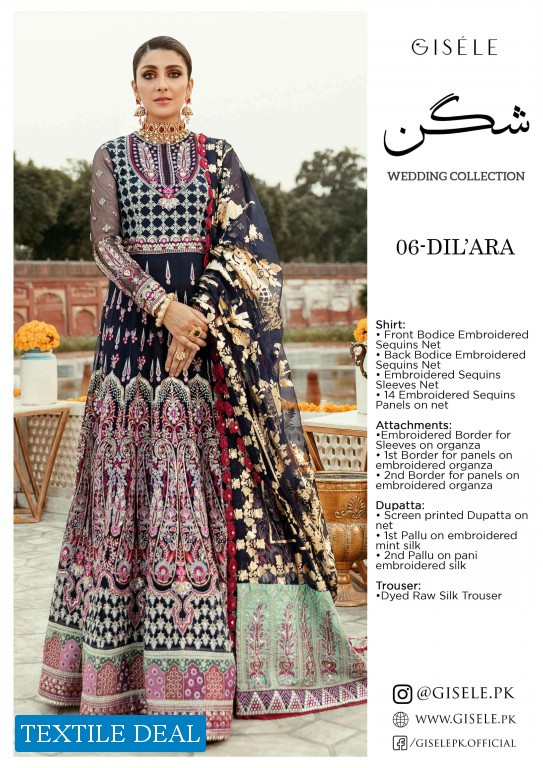 Gisele Shagun Wedding Collection Wholesale Original Pakistani Collection