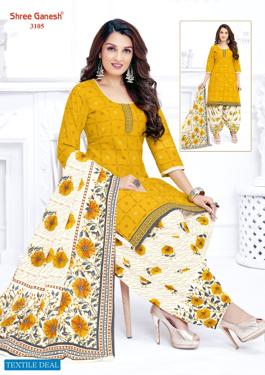 Shree Ganesh Palak Vol-1 Wholesale Pure Cotton Fabrics Readymade Dress