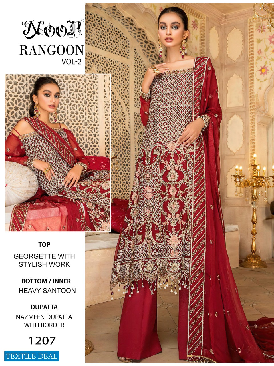 Noor Rangoon Vol-2 Wholesale Pakistani Concept Dress