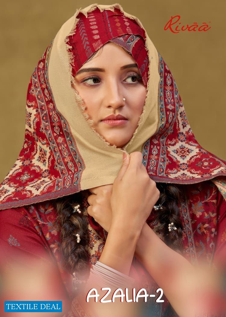 Rivaa Azalia Vol-2 Wholesale Woolan Kani Jaquard Salwar Kameez