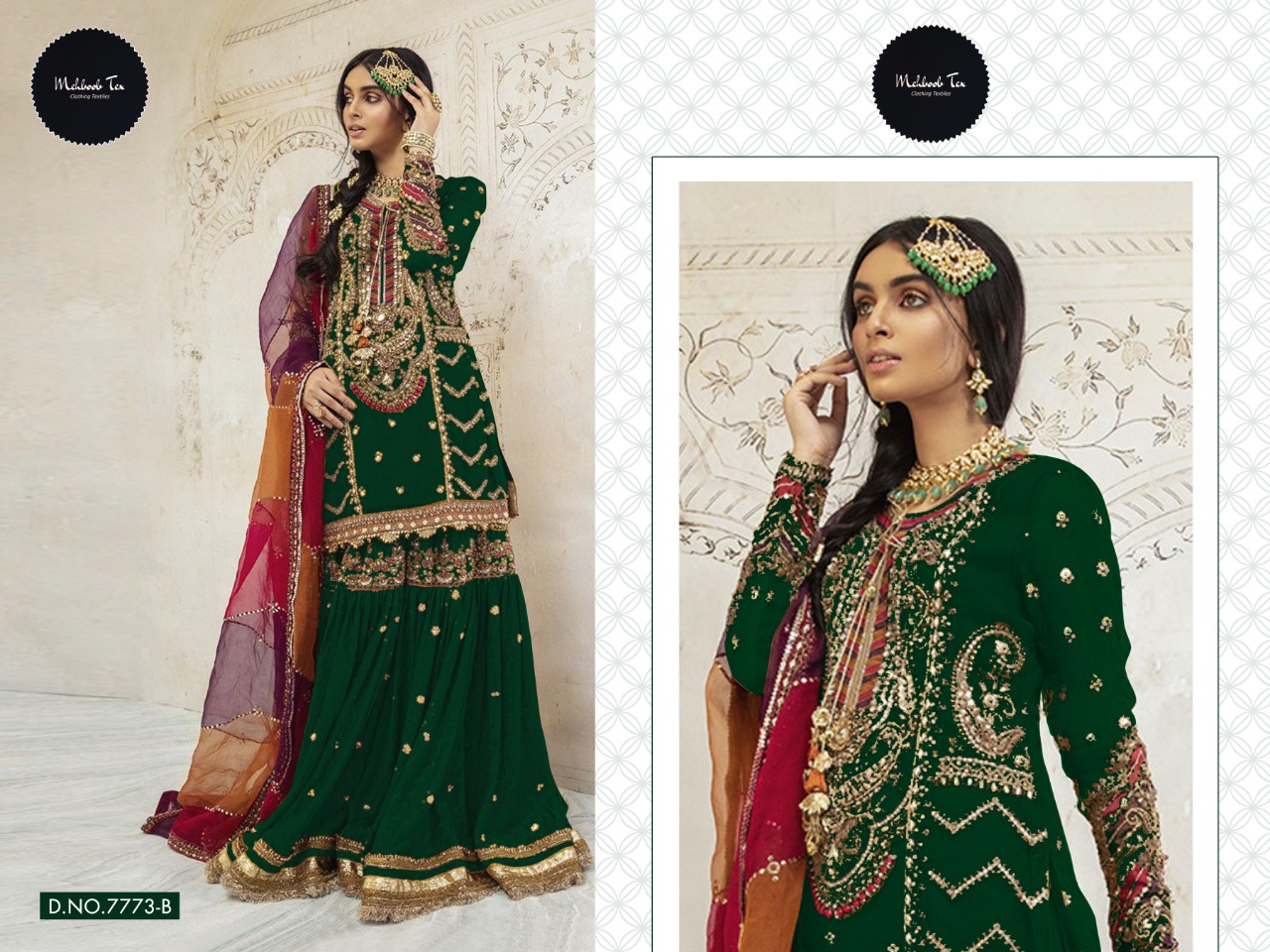 Mehbob Saafa Vol-1 Wholesale Pakistani Concept Dress