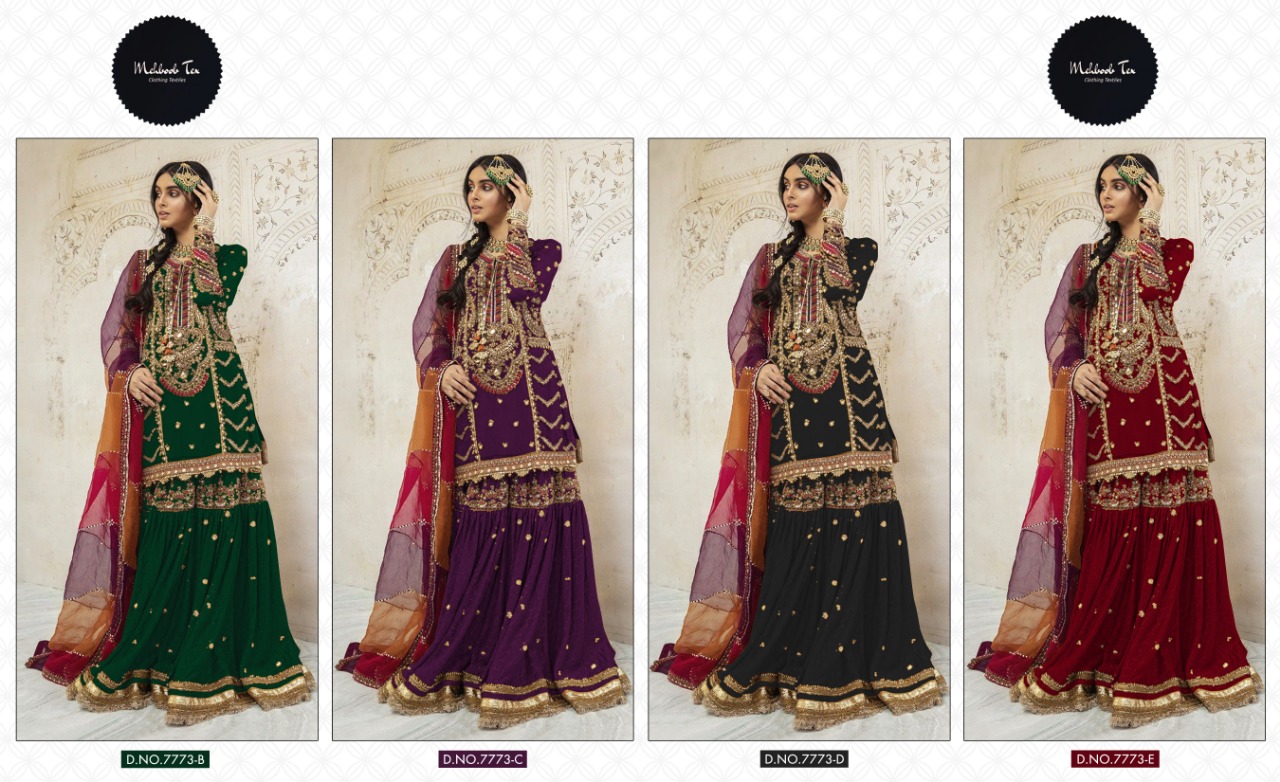 Mehbob Saafa Vol-1 Wholesale Pakistani Concept Dress