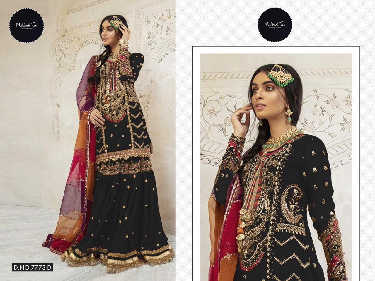 Mehbob Saafa Vol-1 Wholesale Pakistani Concept Dress