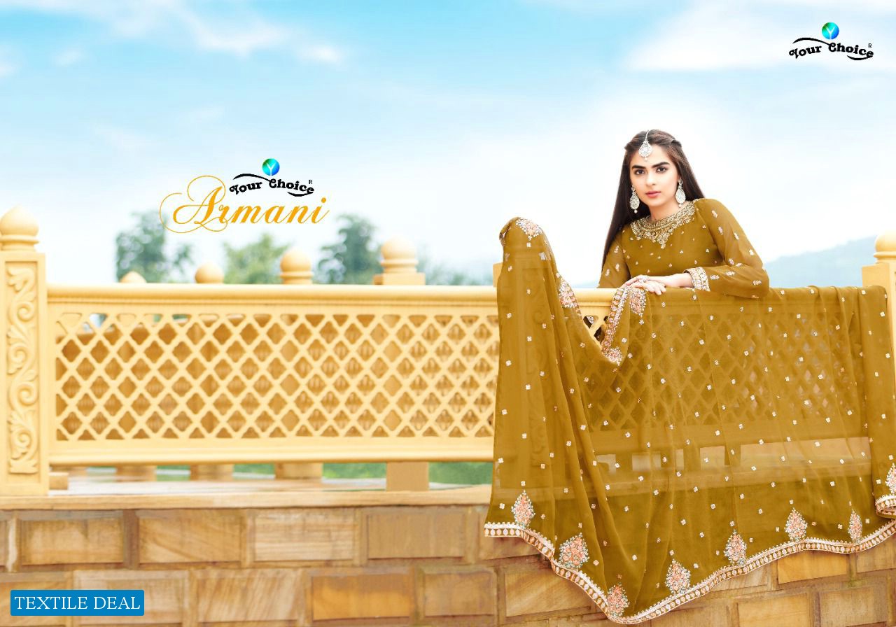 Your Choice Armani Wholesale Designer Salwar Kameez