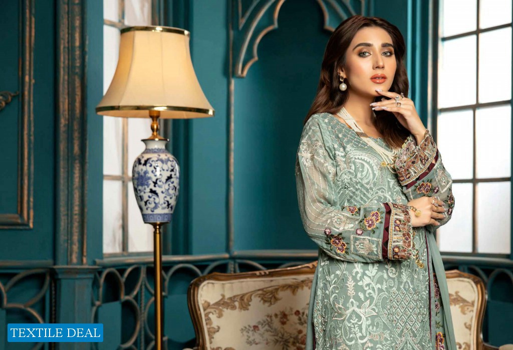 Poshak Imran Mubeen Textile Rangoon Chiffon Collection