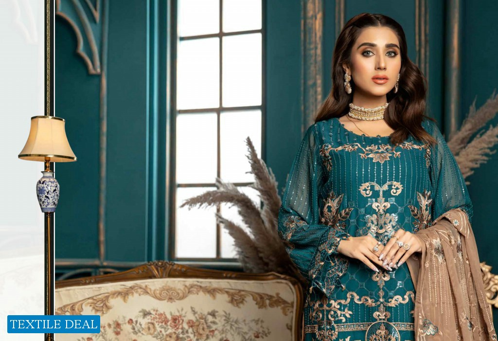 Poshak Imran Mubeen Textile Rangoon Chiffon Collection