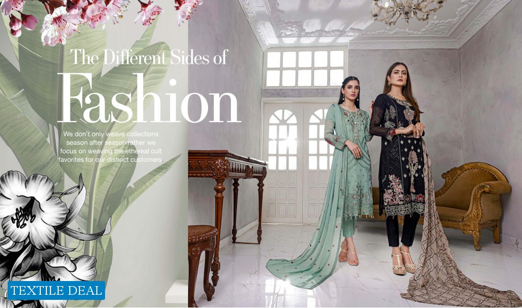 BIn Hameed Khobsurat Wholesale Embroidery Chiffon Collection