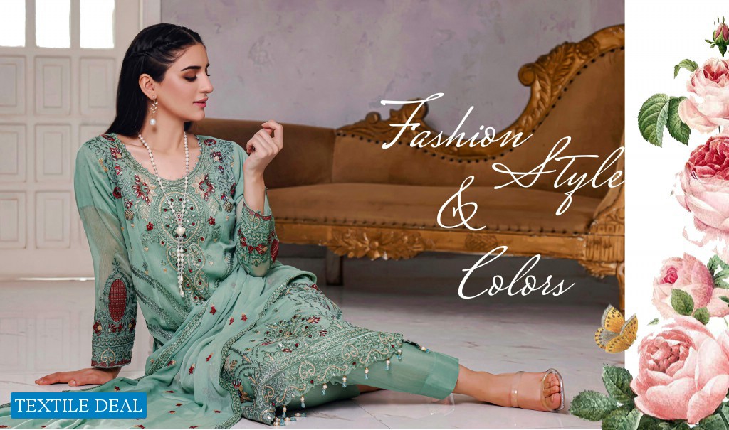 BIn Hameed Khobsurat Wholesale Embroidery Chiffon Collection