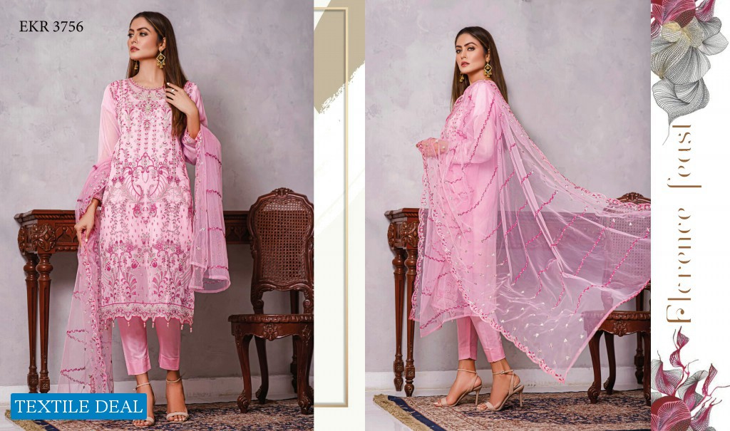 BIn Hameed Khobsurat Wholesale Embroidery Chiffon Collection