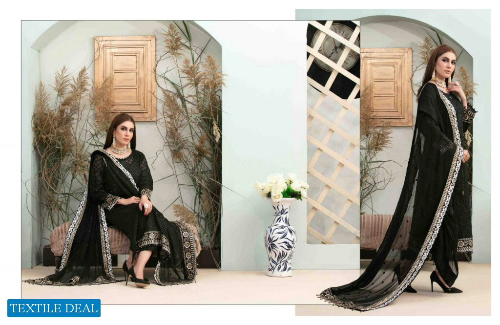 Tawakkal Tiara Chiffon Fancy Dupatta Pakistani Salwar Kameez