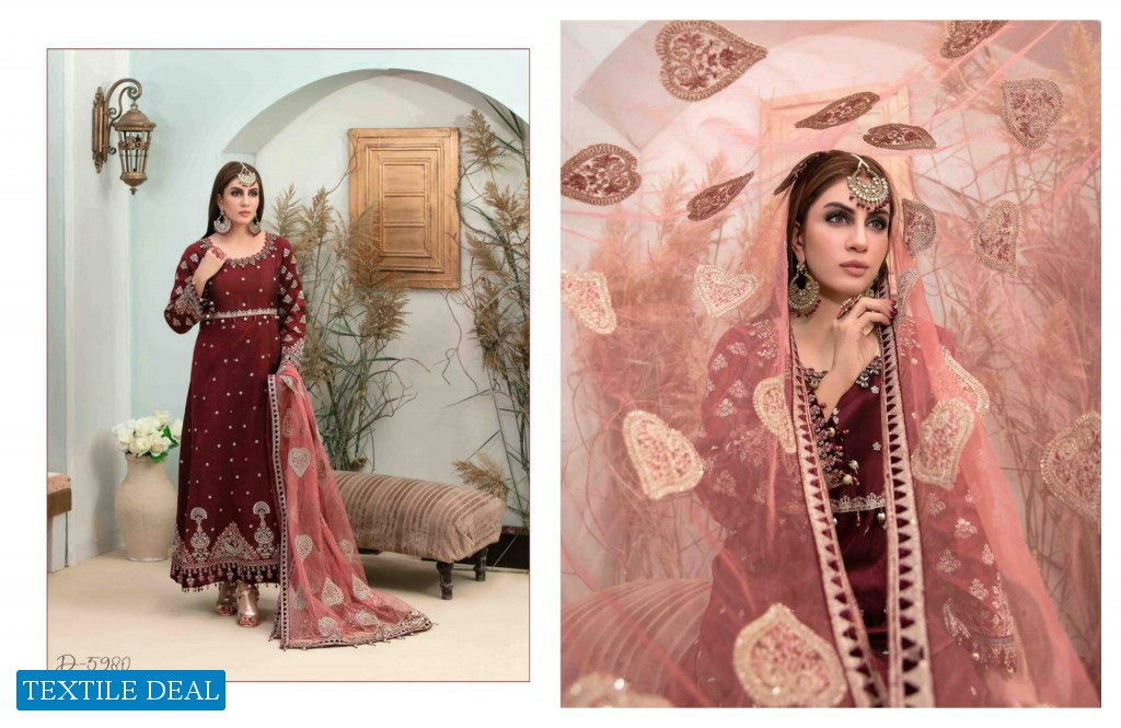 Tawakkal Tiara Chiffon Fancy Dupatta Pakistani Salwar Kameez